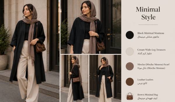 استایل مینیمال دخترانه در ایران
